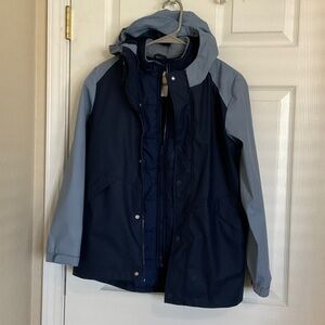 Cat & Jack Boy's Navy Blue 2-Piece Jacket and Vest (L)